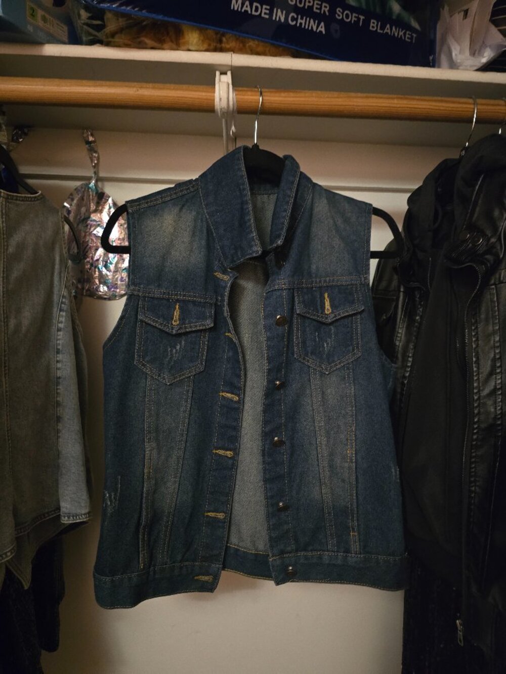 Denim vest